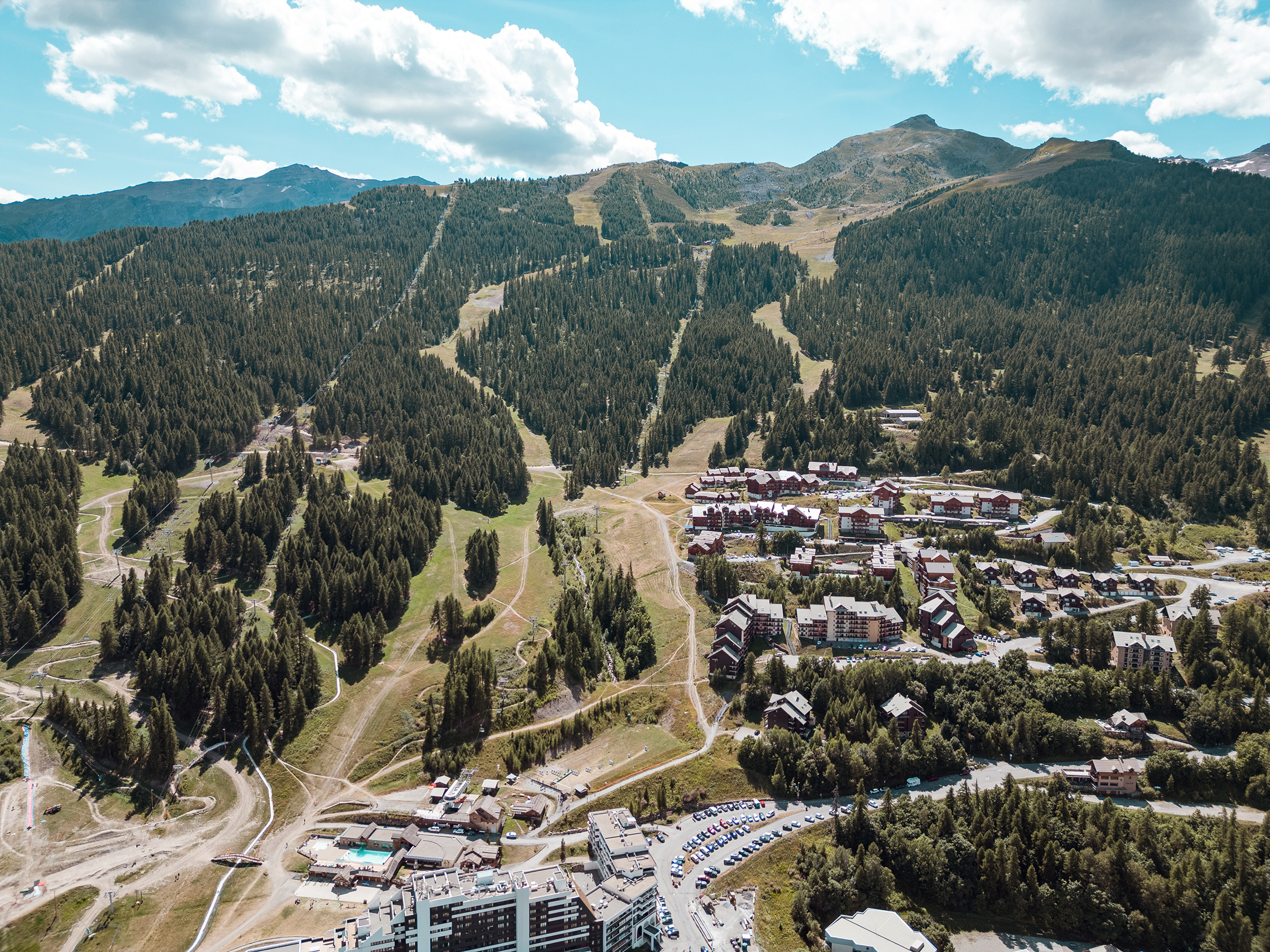 Mountain biker enjoying panoramic alpine views during a ride in Austria